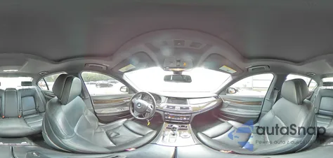 2013 BMW 750 Xi from USA, damaged, VIN WBAYB6C57DD223543